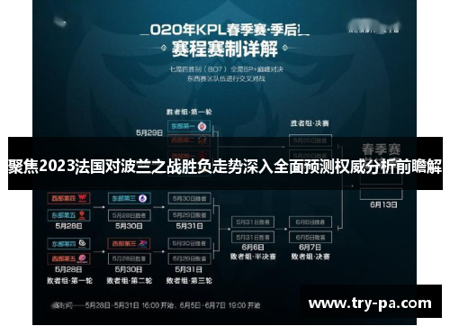聚焦2023法国对波兰之战胜负走势深入全面预测权威分析前瞻解 聚焦2023法国对波兰之战胜负走势深入全面预测权威分析前瞻解